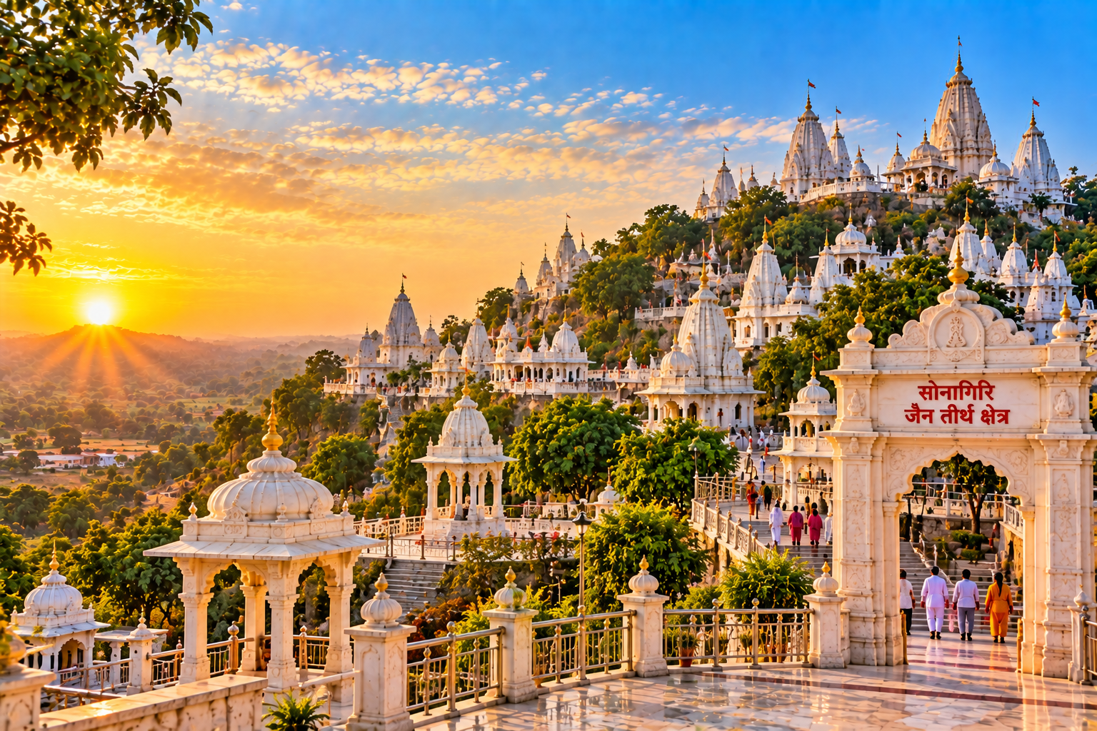 Sonagiri Jain Temples cab package